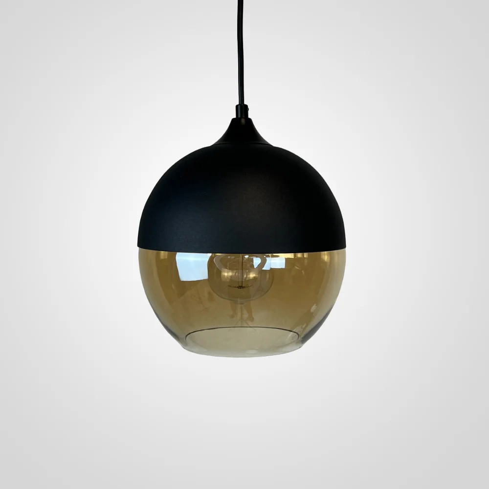 Подвесной светильник NORD C D20 Black/Amber - миниатюра 2
