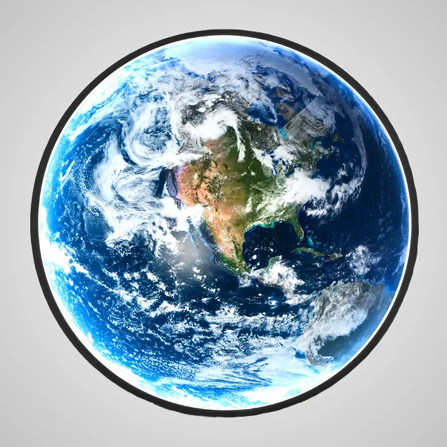 Настенный светильник COSMOS EARTH D90 - миниатюра 3
