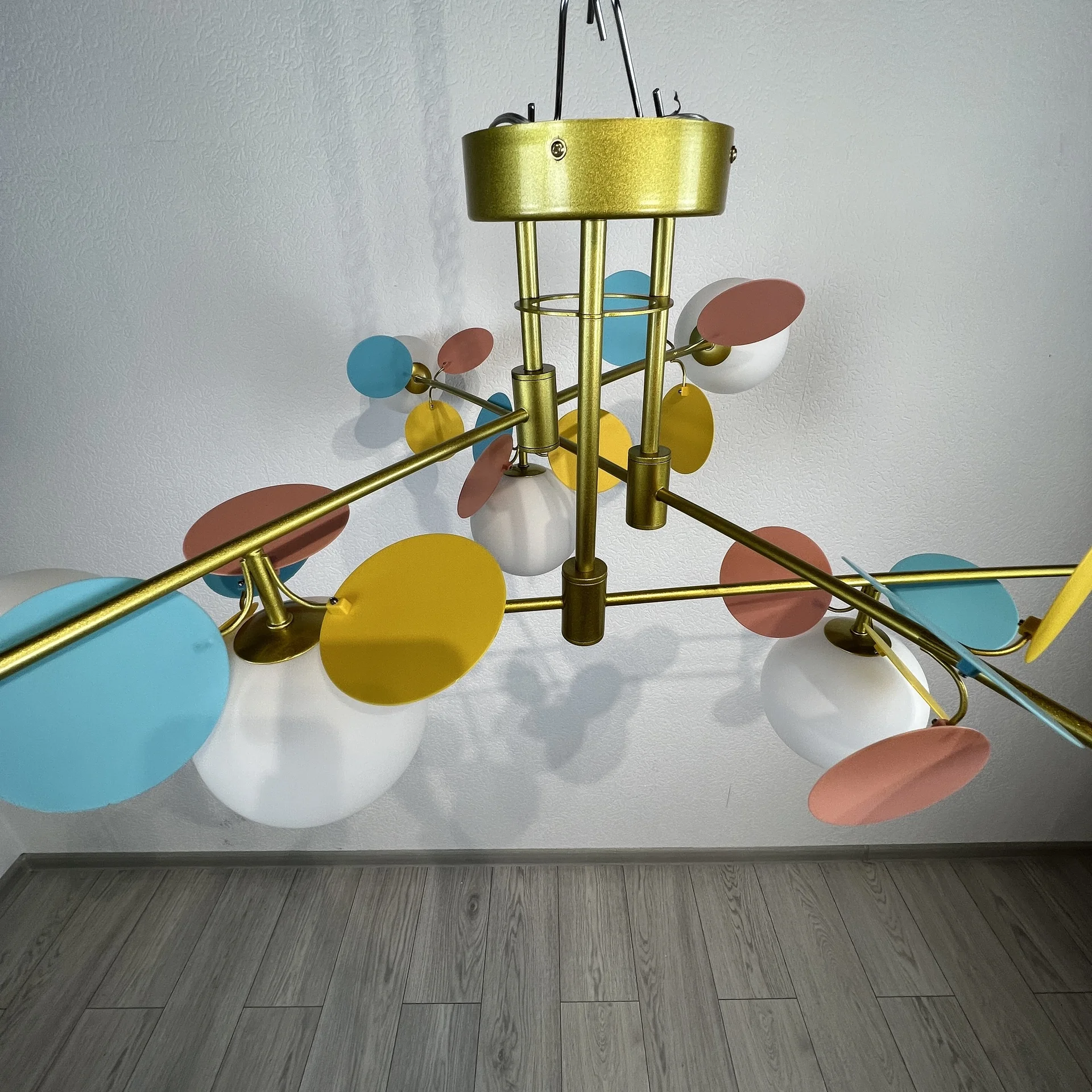 Потолочная люстра Light of MATISSE B D120 Gold Multicolor - миниатюра 23