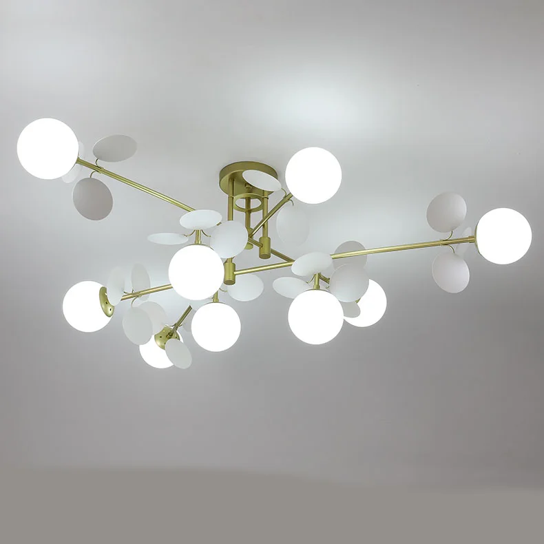 Потолочная люстра Light of MATISSE B D120 Gold Multicolor - миниатюра 9