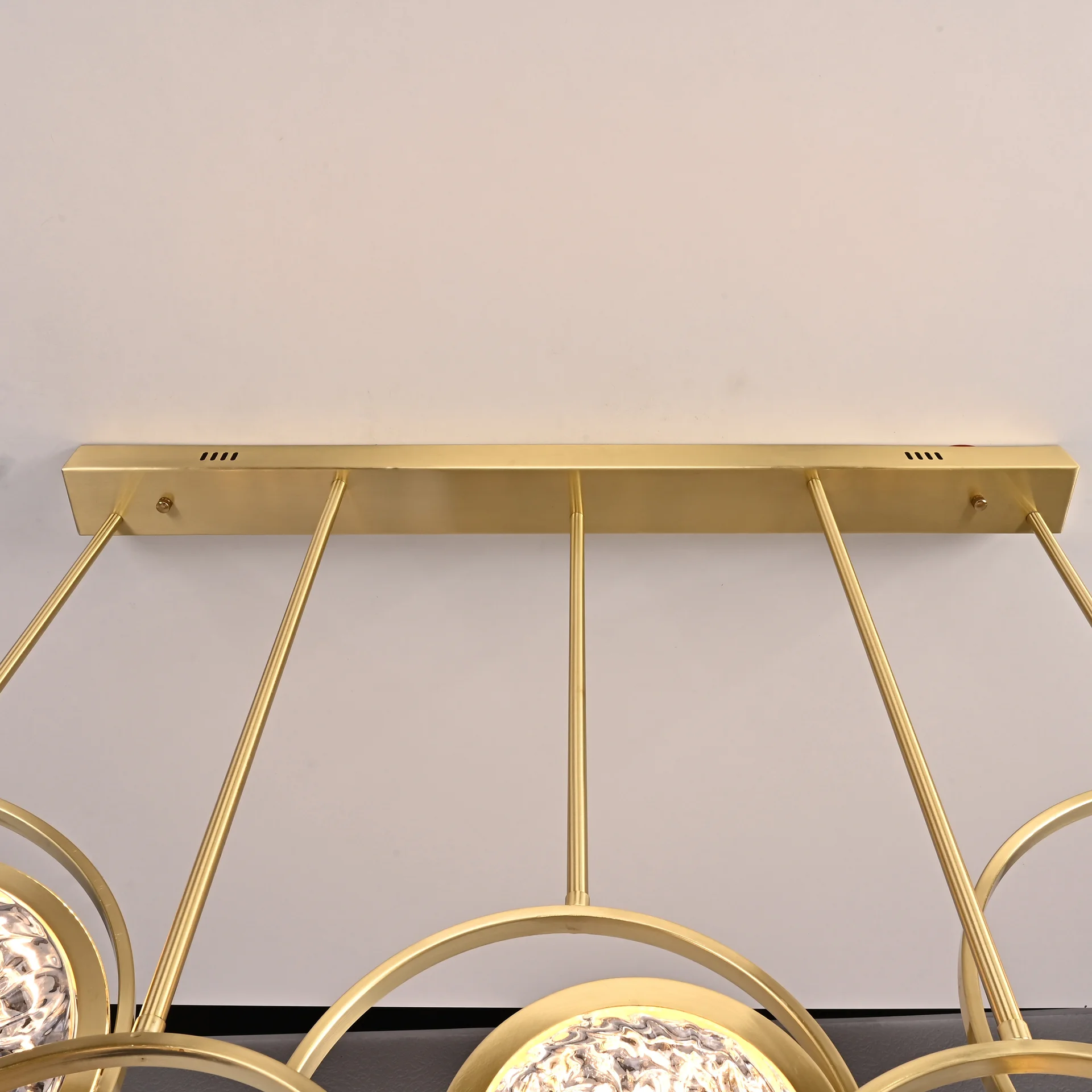 Дизайнерская люстра на штанге ЛУНА lighting collection L100 - миниатюра 4