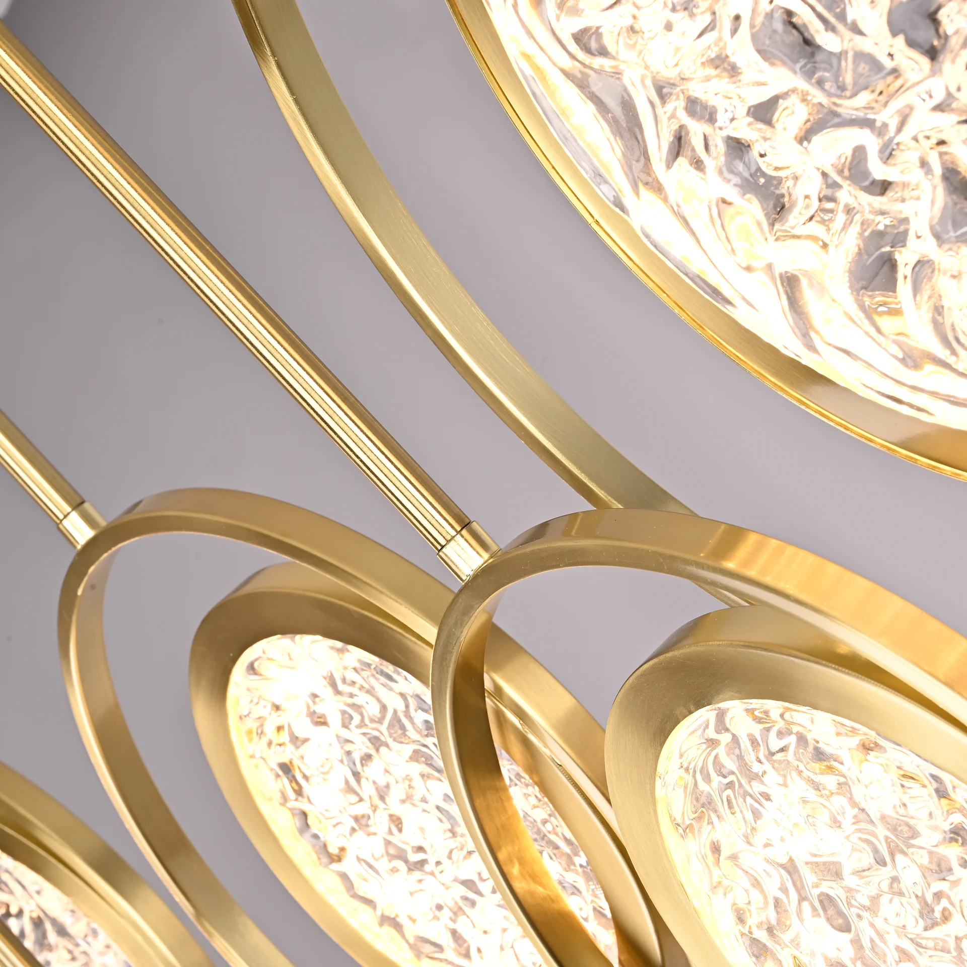 Дизайнерская люстра на штанге ЛУНА lighting collection L100 - миниатюра 5
