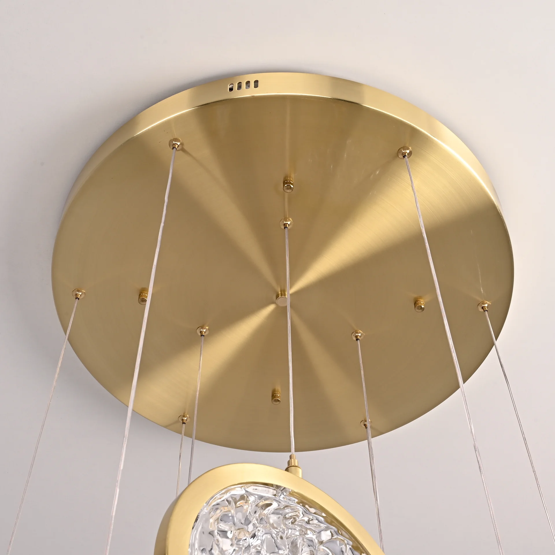 Дизайнерская подвесная люстра ЛУНА lighting collection D50 - миниатюра 2