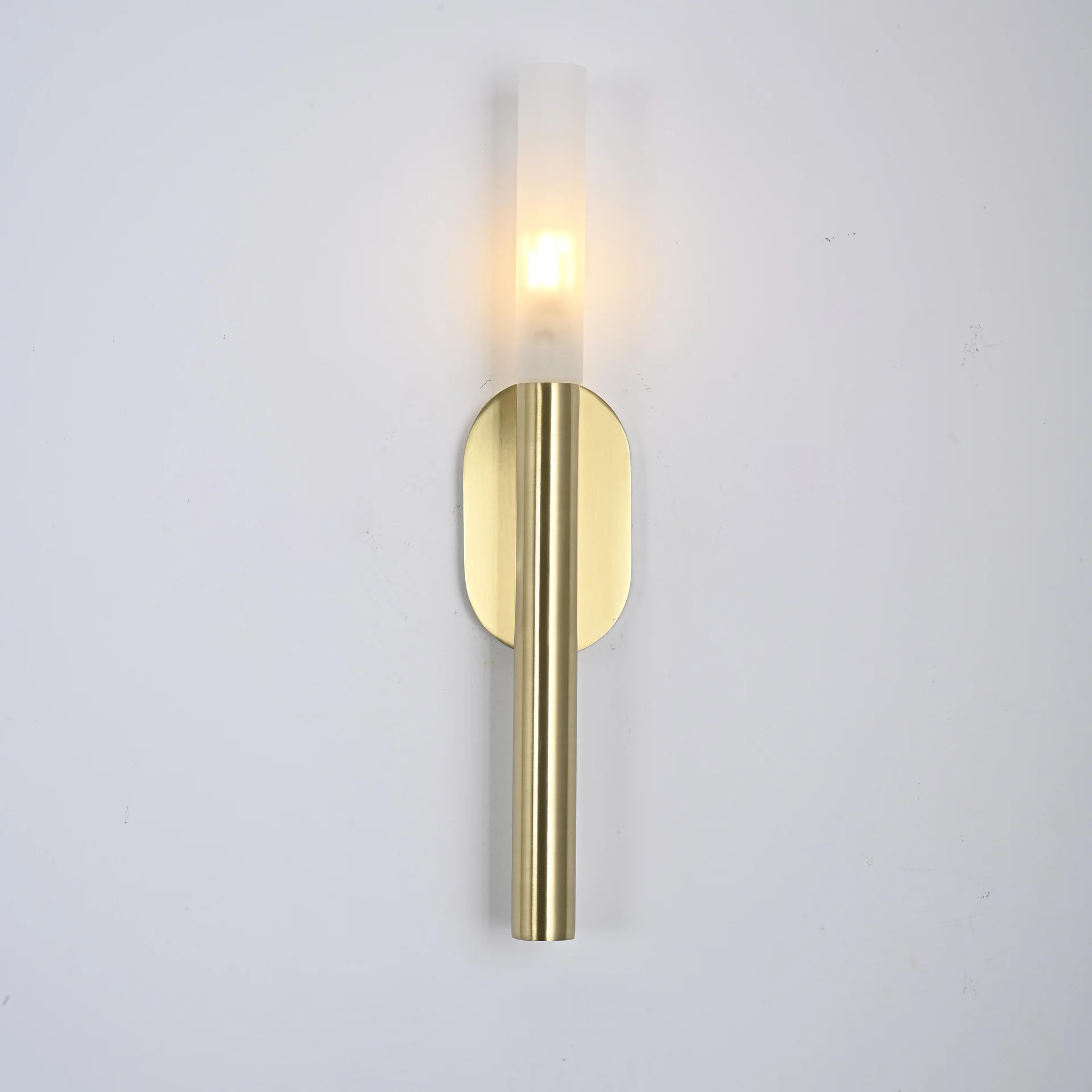 Бра Rousseau Small Bath Sconce Brass - миниатюра 3