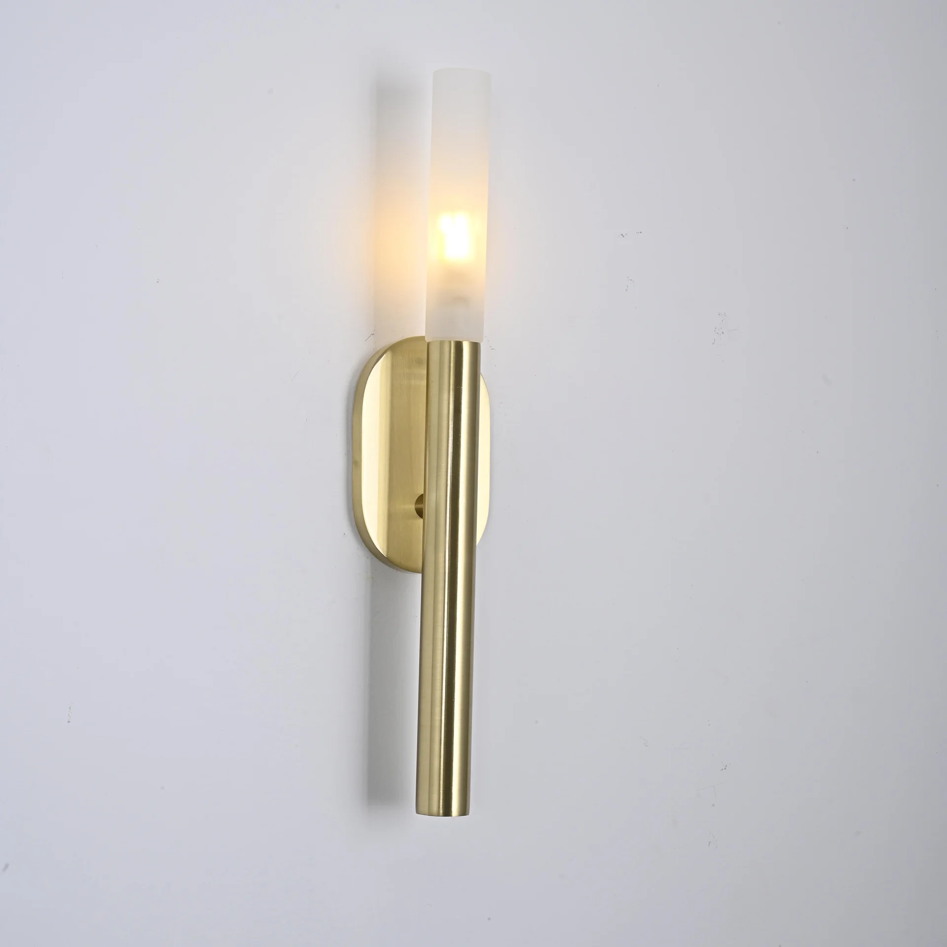 Бра Rousseau Small Bath Sconce Brass - миниатюра 4