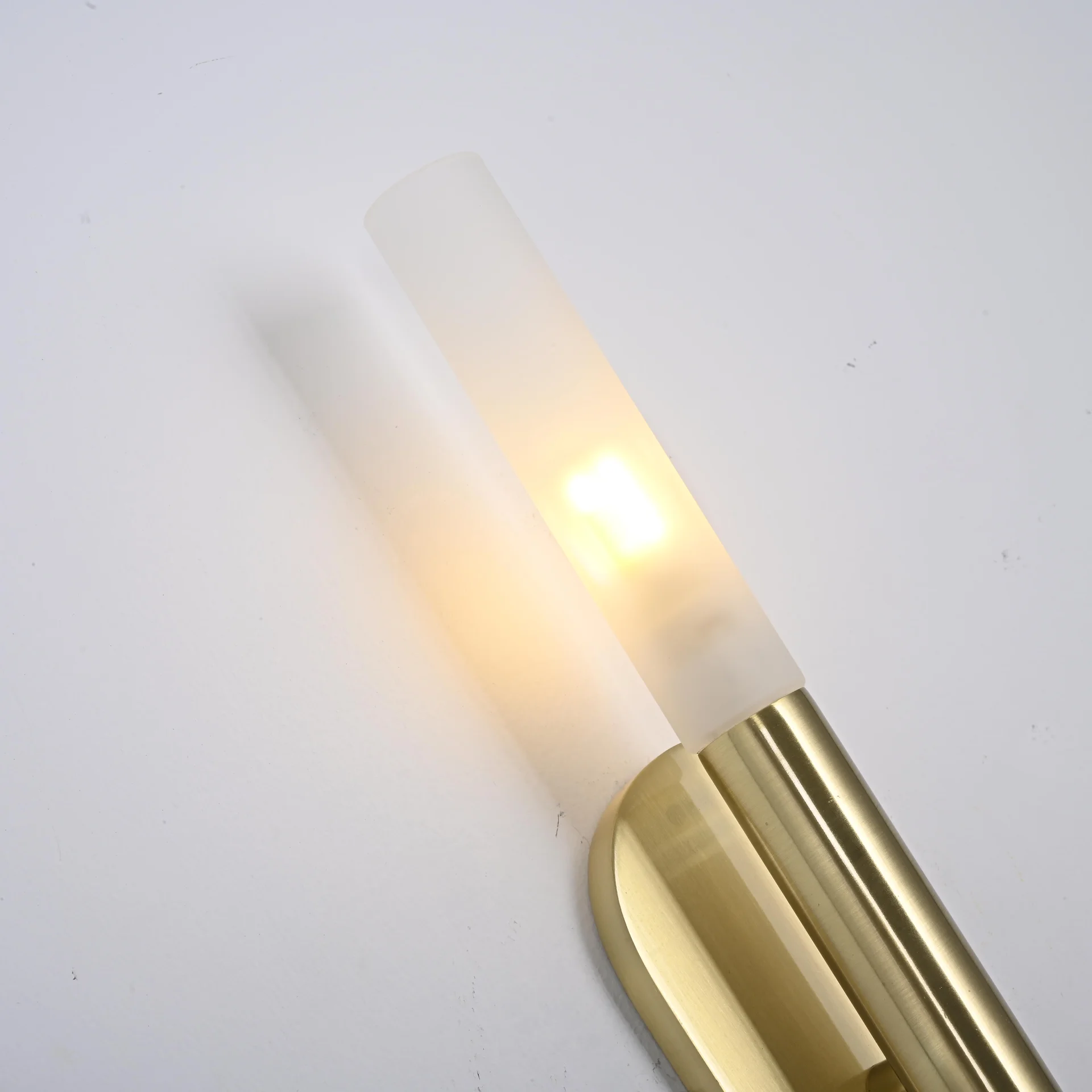 Бра Rousseau Small Bath Sconce Brass - миниатюра 6