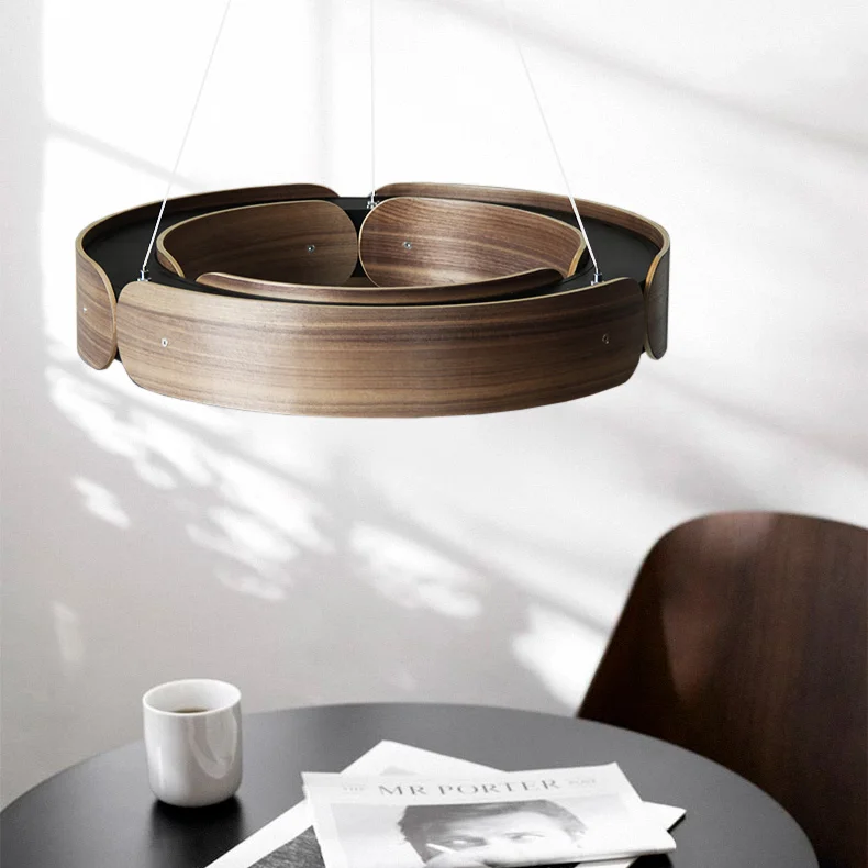 Подвесной светильник RANGE 1 D70 Black walnut - миниатюра 3