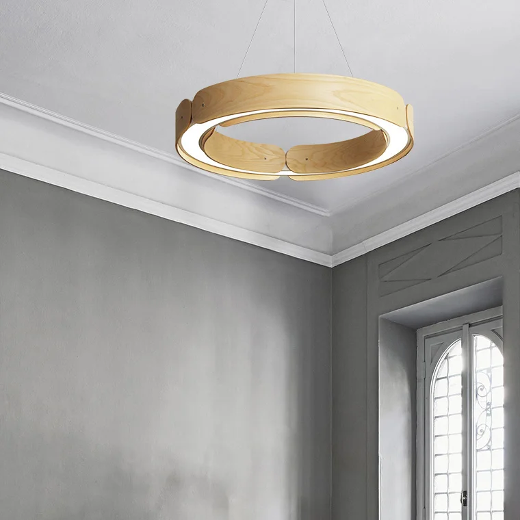 Подвесной светильник RANGE 1 D55 Light wood - миниатюра 12
