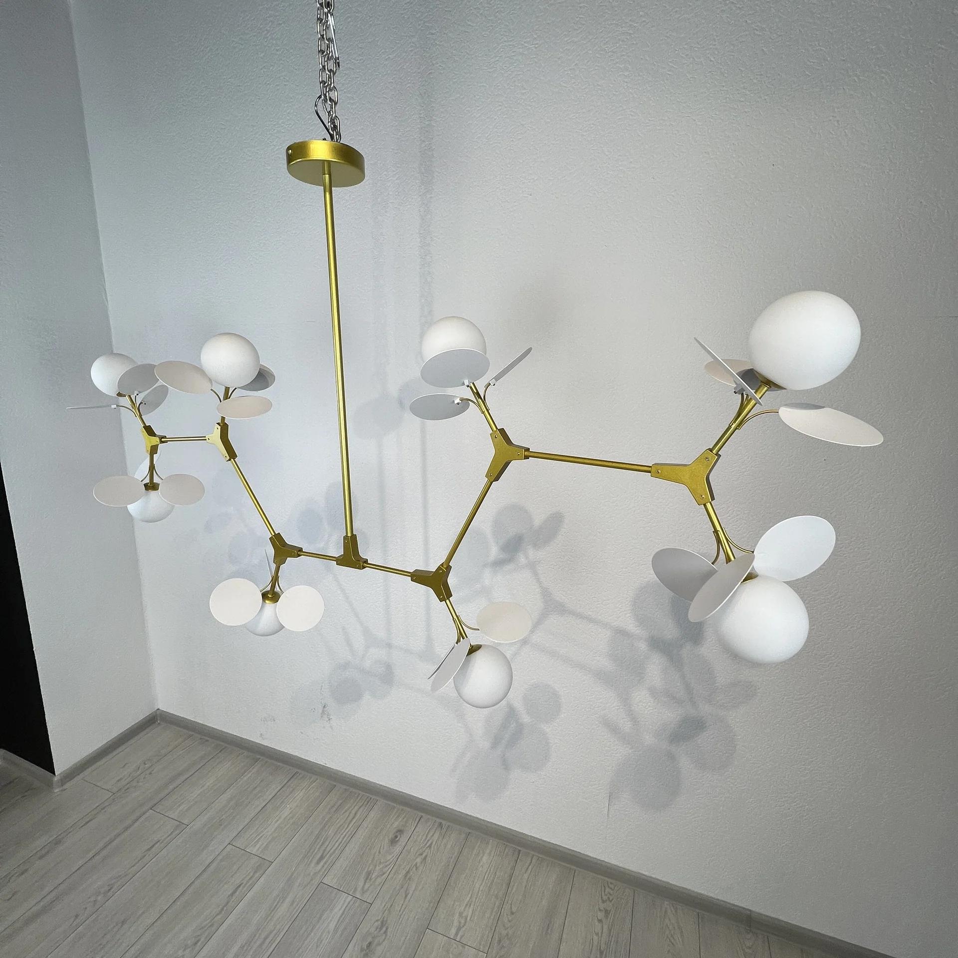 Люстра на штанге Light of MATISSE M L120 White - миниатюра 9