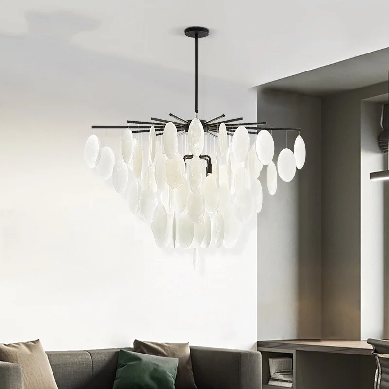 Люстра на штанге RITTA D68 Black - миниатюра 11