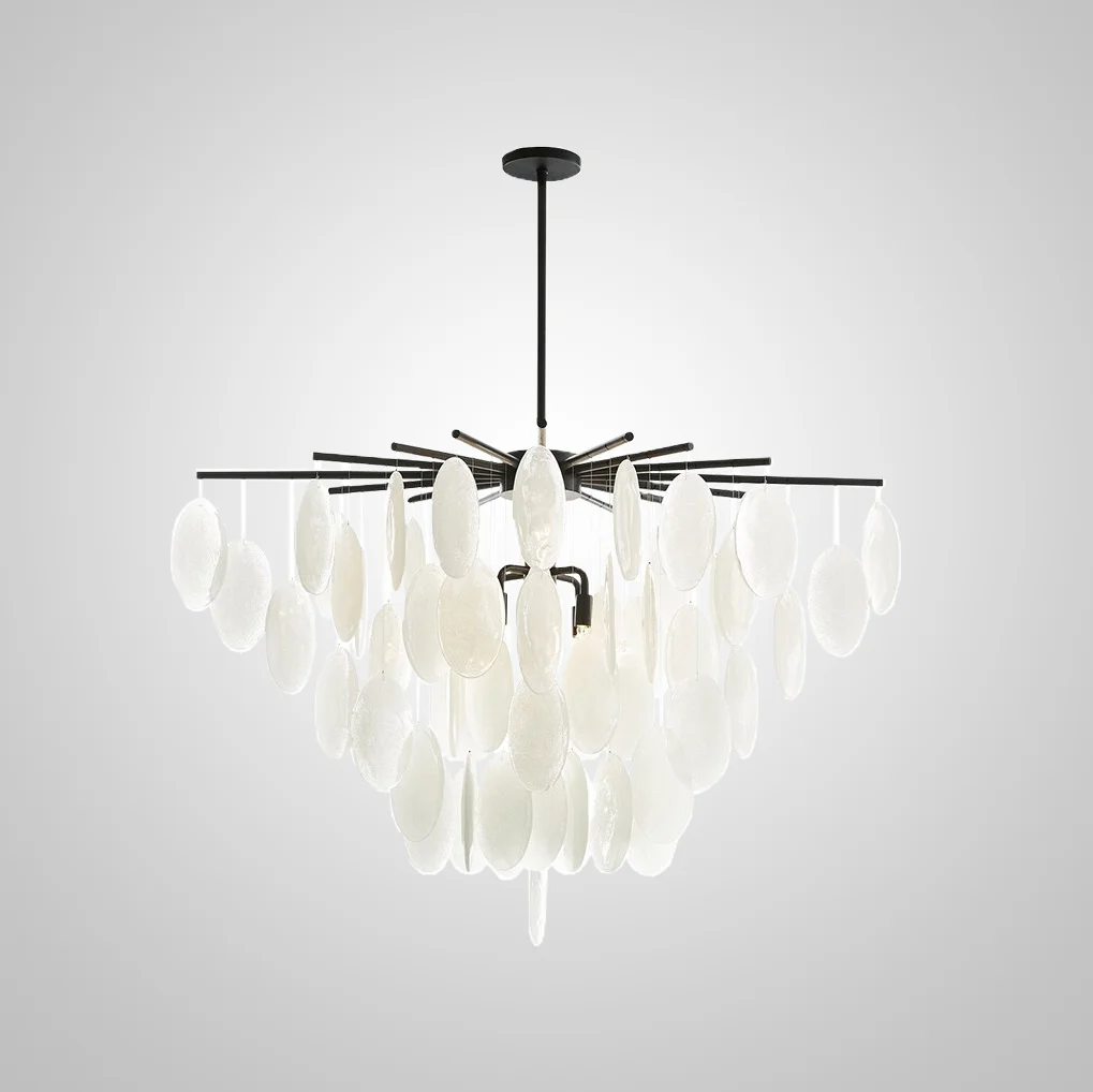 Люстра на штанге RITTA D68 Black - миниатюра 2