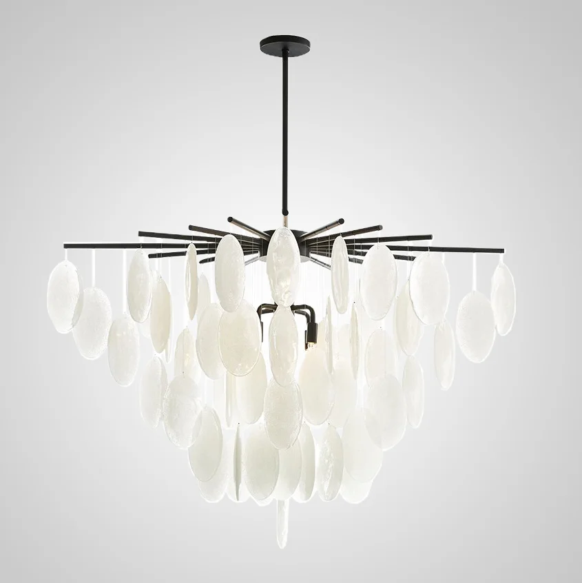 Люстра на штанге RITTA D68 Black - миниатюра 7