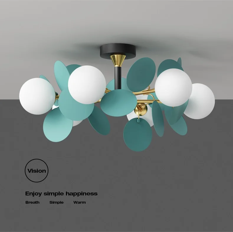 Потолочная люстра Light of MATISSE BLUE D55 - миниатюра 15