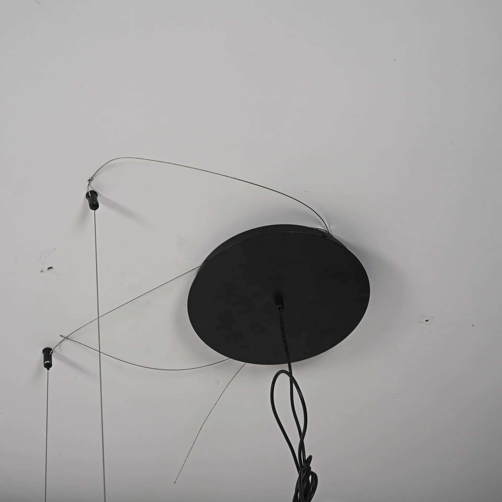 Реечный подвесной светильник PALMA Wall lamp 3 шара + 1 вазон горизонтальная - миниатюра 10