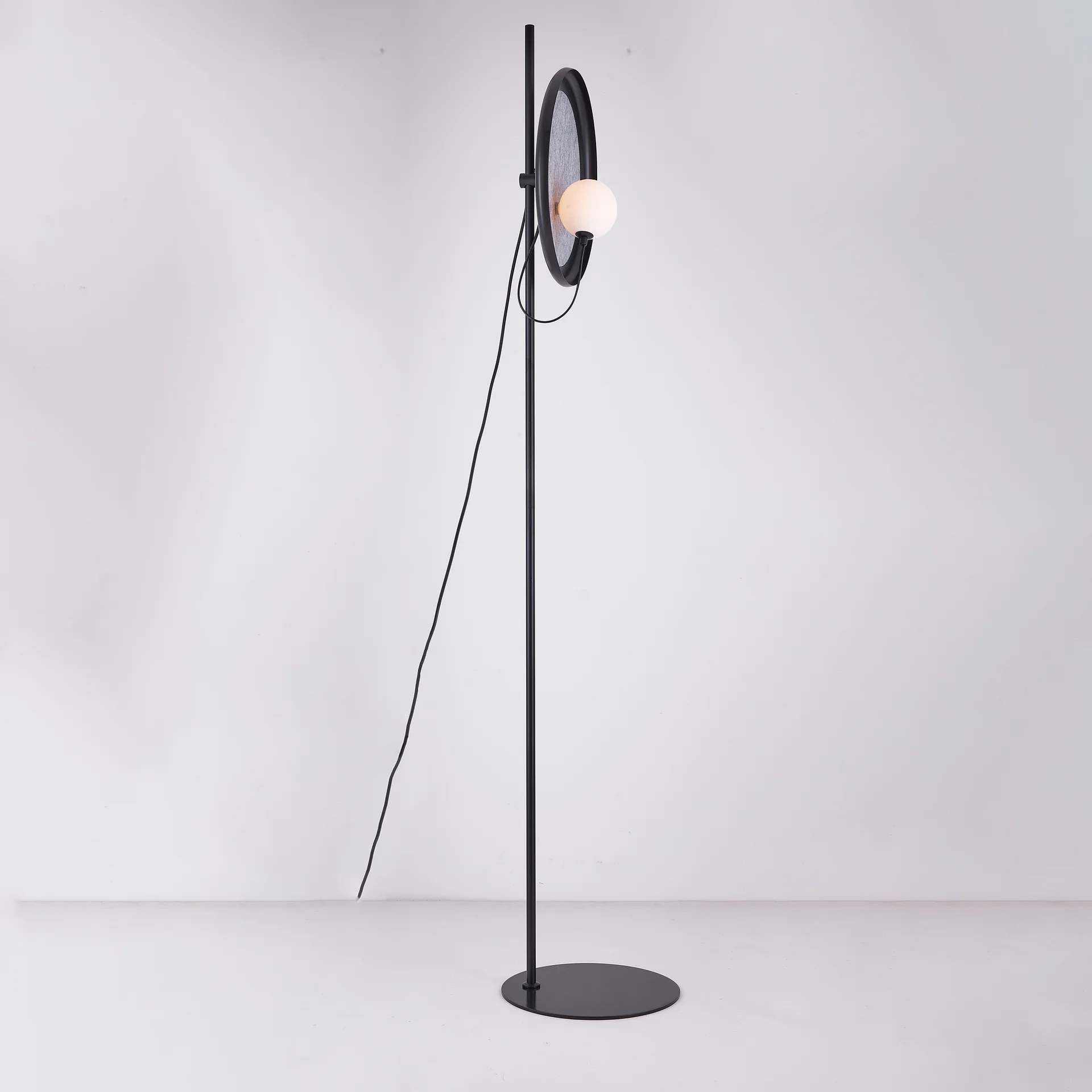 Торшер MARGOTT FL D35 Black - миниатюра 3