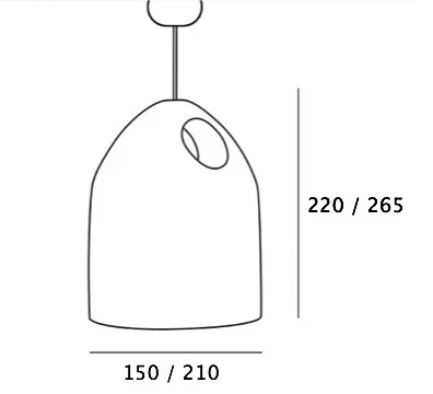 Подвесной светильник Large Oak D21 - миниатюра 11