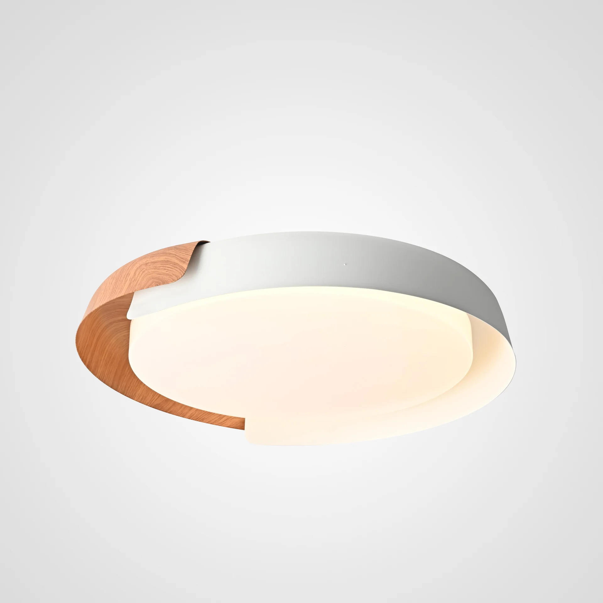 Потолочный светильник ADDA White/Wood - изображение 1