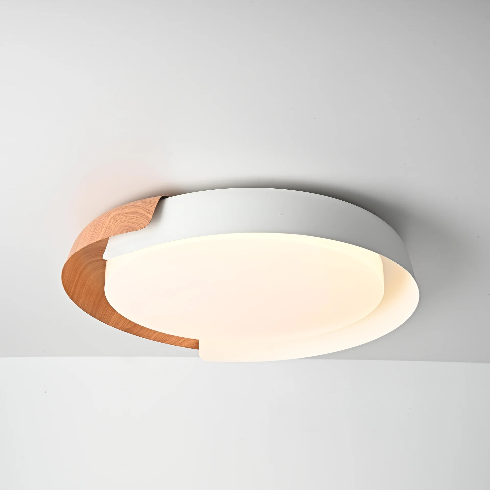 Потолочный светильник ADDA White/Wood - миниатюра 14