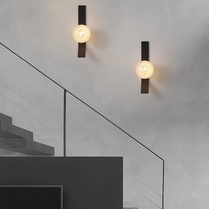 Бра LEROY LEEN WALL H30 Black - миниатюра 3