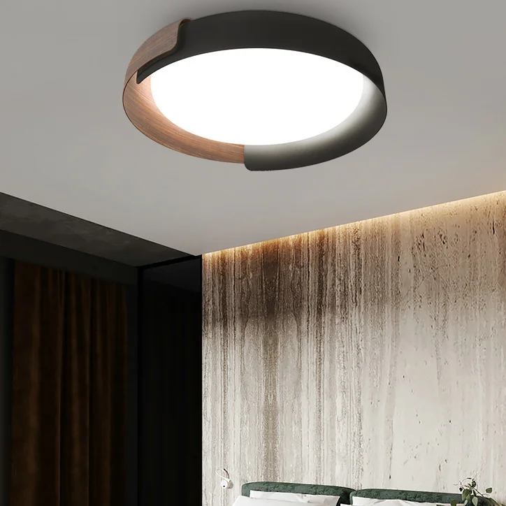Потолочный светильник ADDA Black/Wood - миниатюра 5