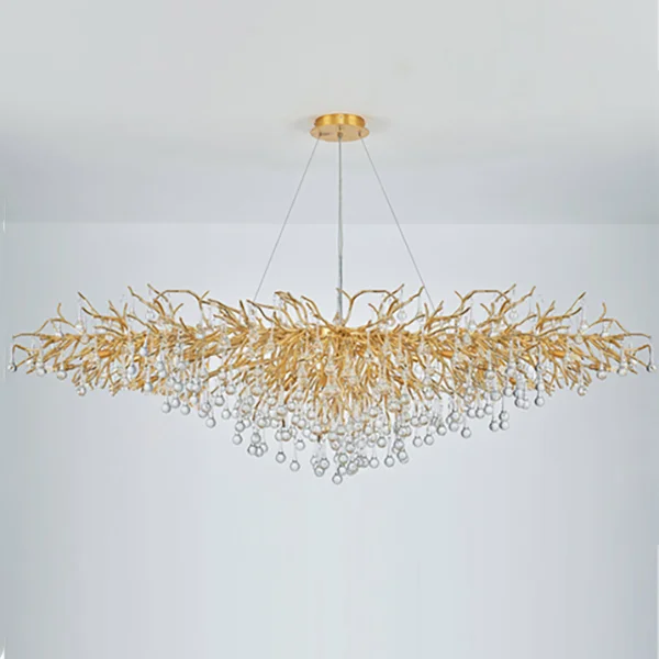 Подвесная люстра Droplet Chandelier circle D100 - миниатюра 4