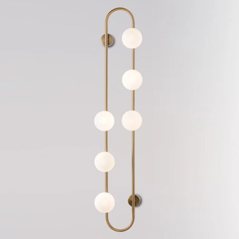 Настенное бра HOOP WALL H115 Gold - изображение 1