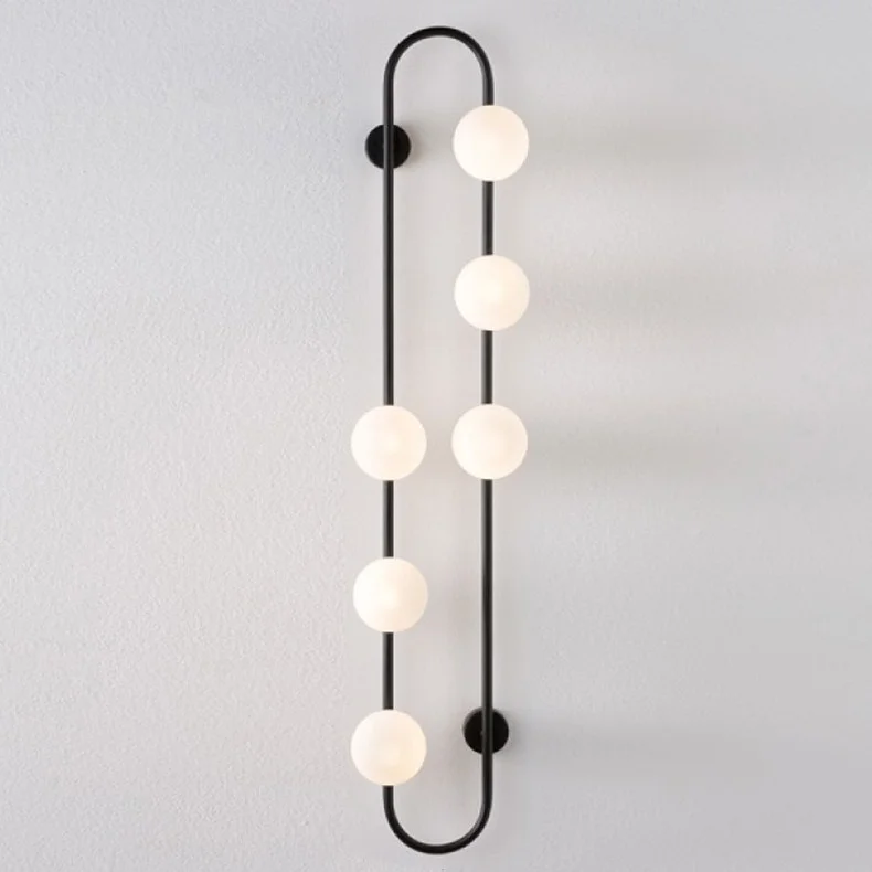 Настенное бра HOOP WALL H115 Black - изображение 1