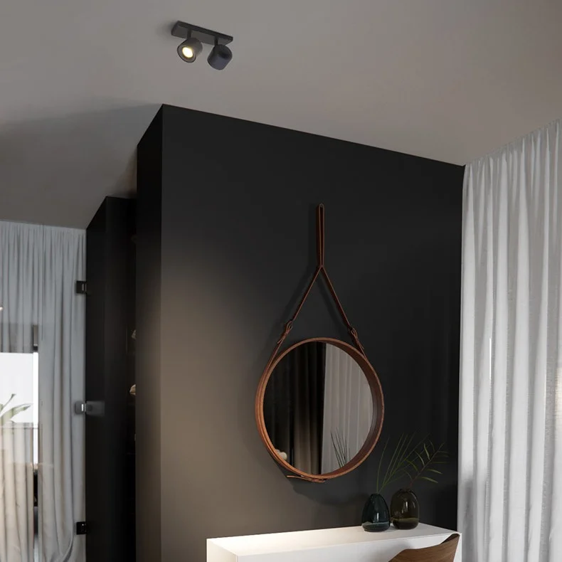 Настенный светильник TINY WALL L1 Black - миниатюра 7