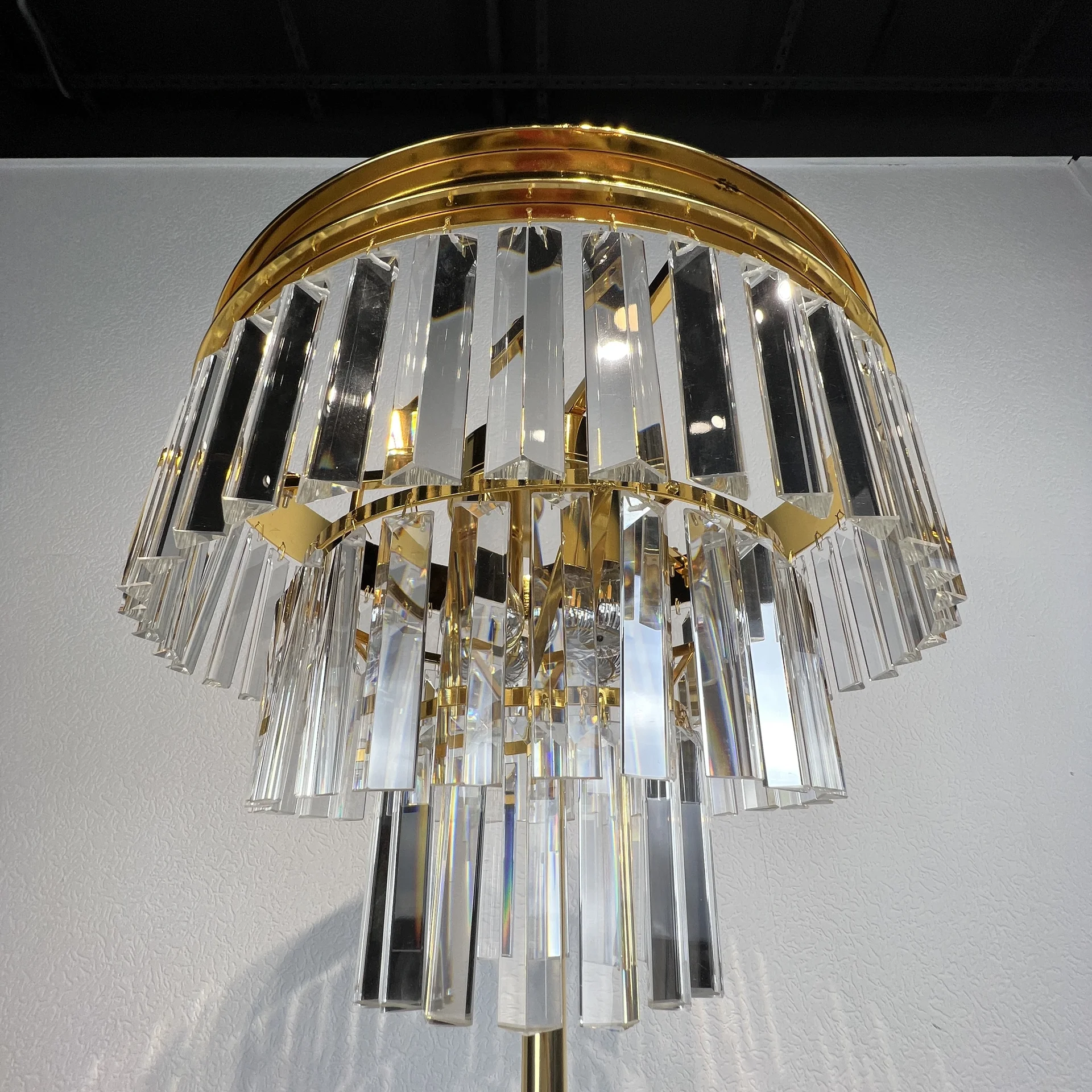 Торшер RH 1920S Odeon Clear Glass Floor Lamp GOLD - миниатюра 10