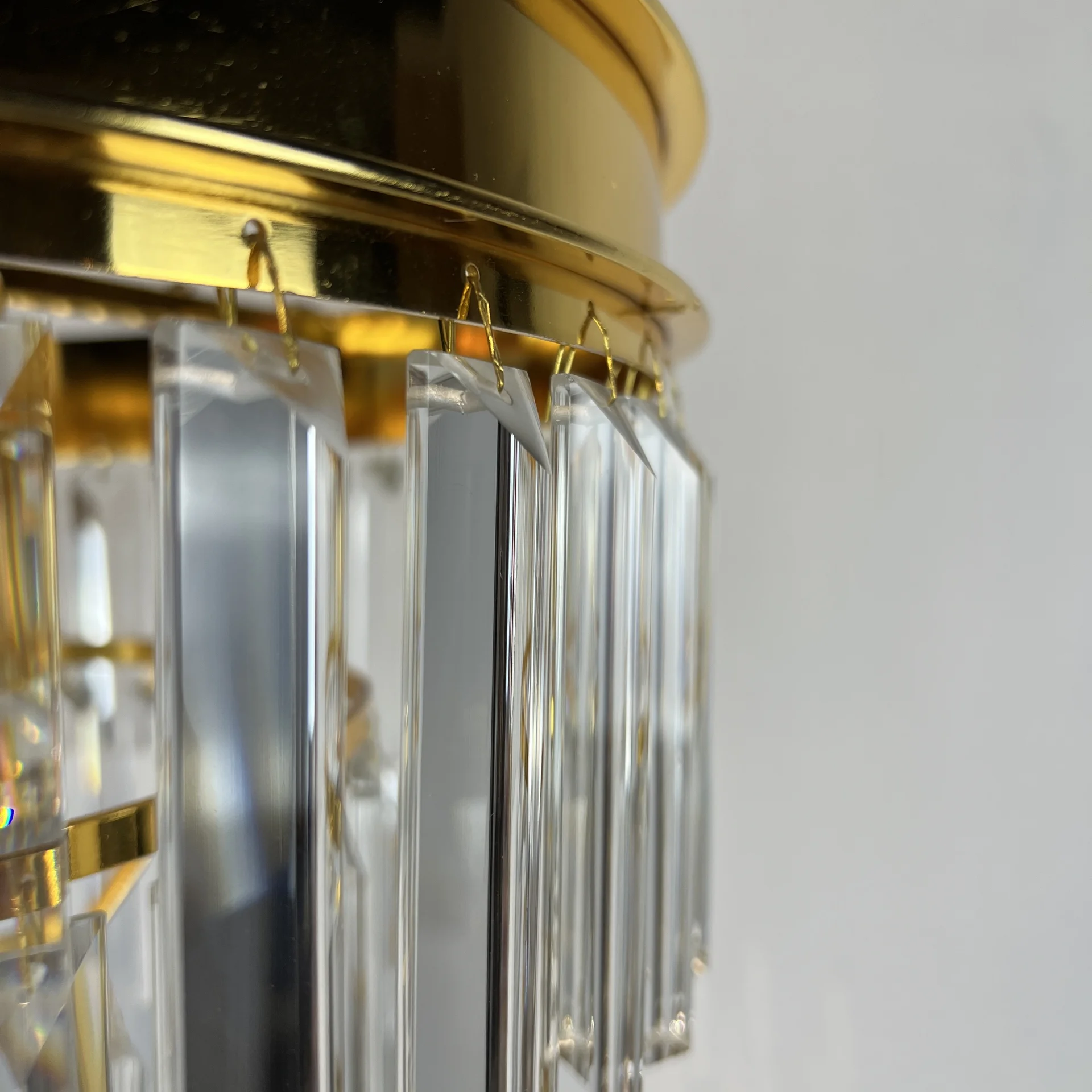 Торшер RH 1920S Odeon Clear Glass Floor Lamp GOLD - миниатюра 13