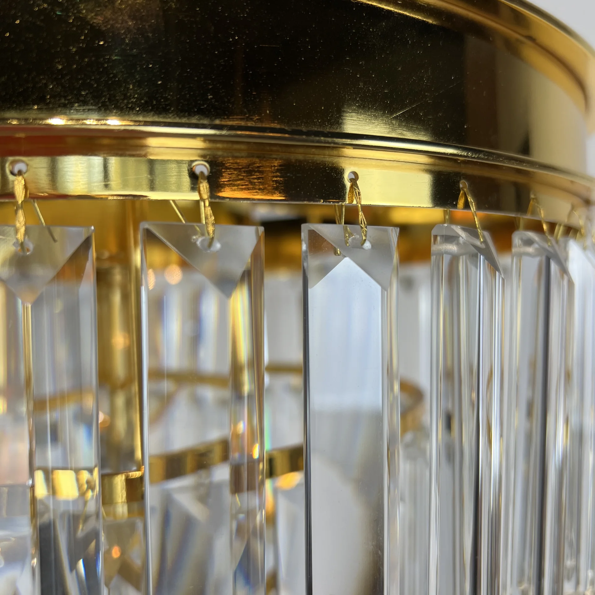 Торшер RH 1920S Odeon Clear Glass Floor Lamp GOLD - миниатюра 14