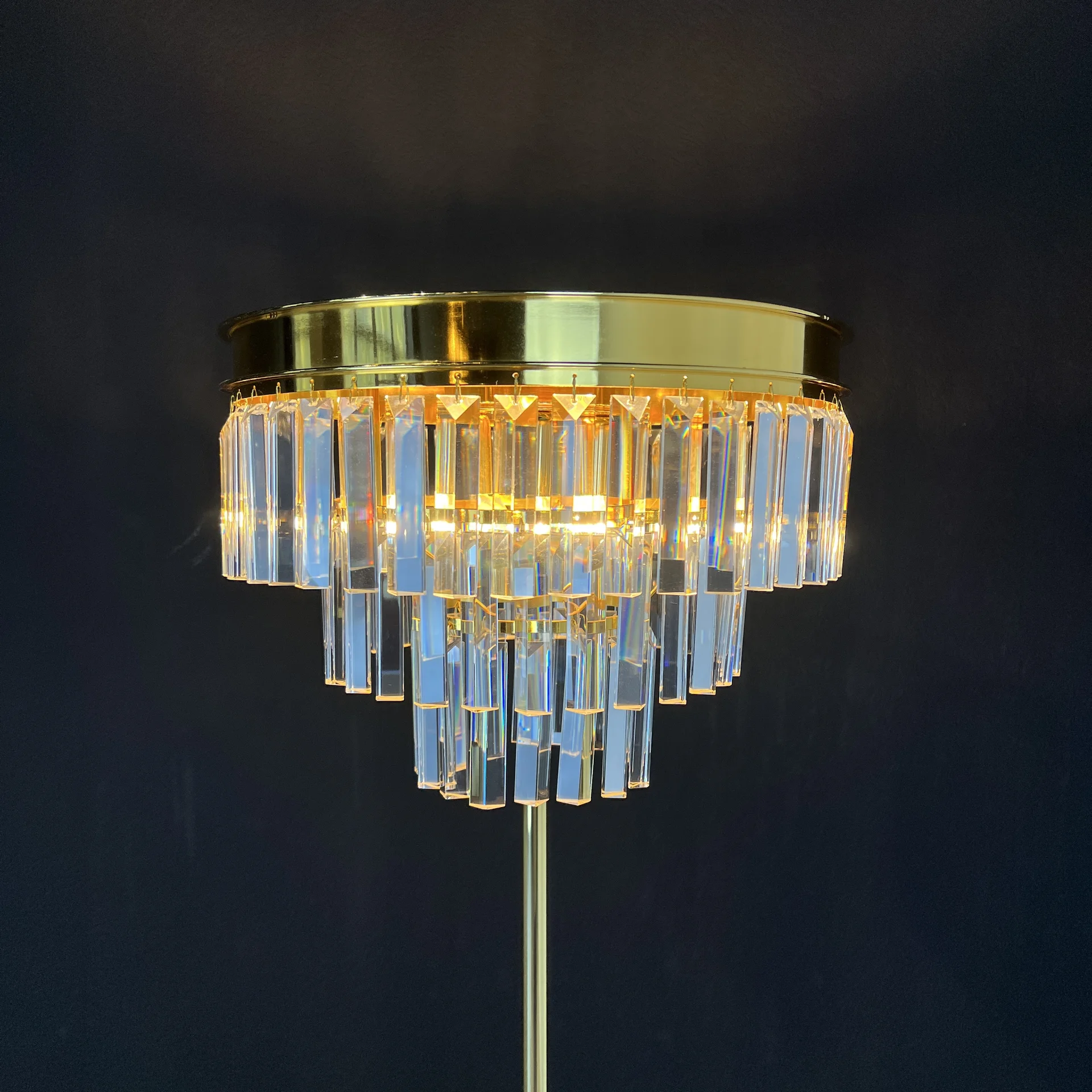 Торшер RH 1920S Odeon Clear Glass Floor Lamp GOLD - миниатюра 18