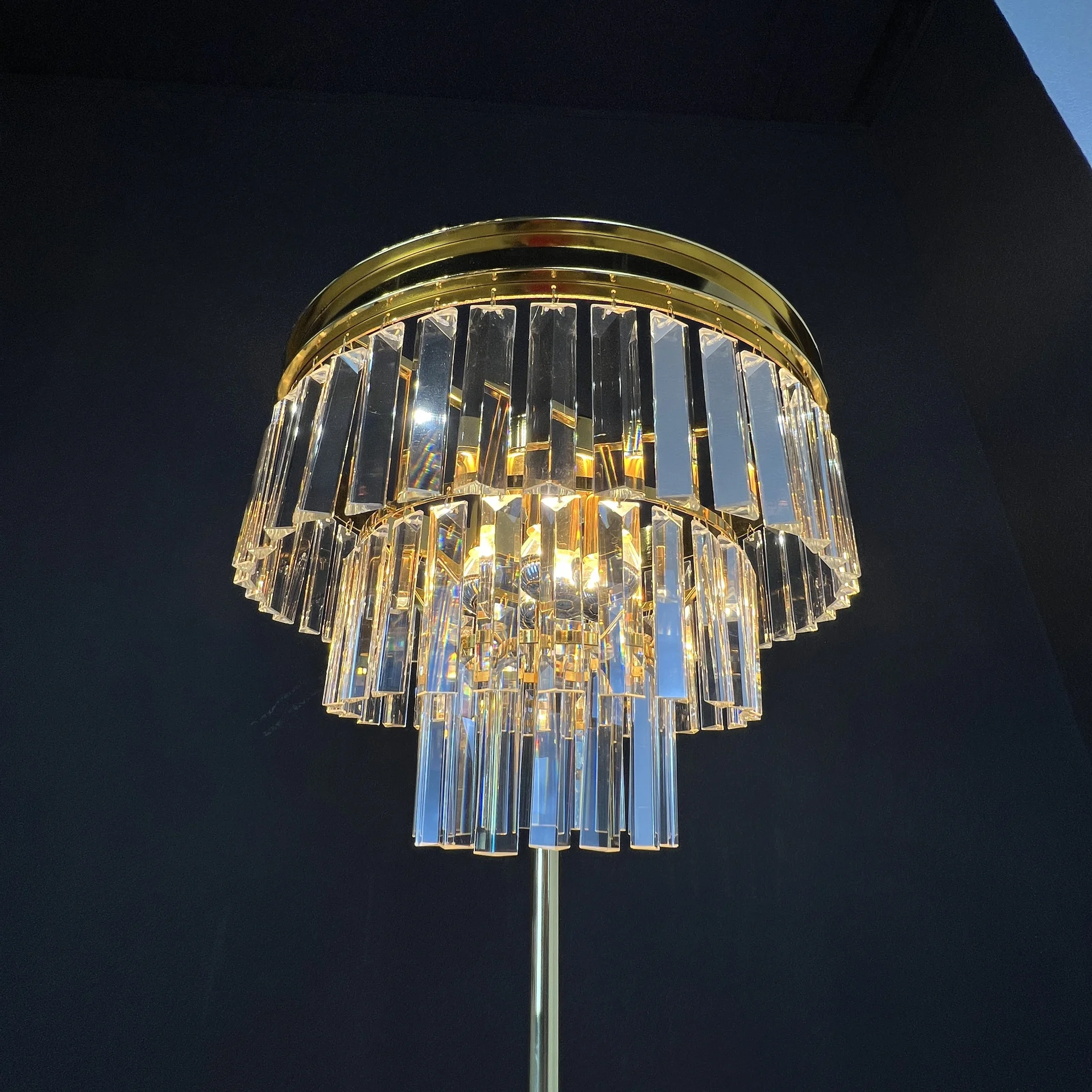 Торшер RH 1920S Odeon Clear Glass Floor Lamp GOLD - миниатюра 19