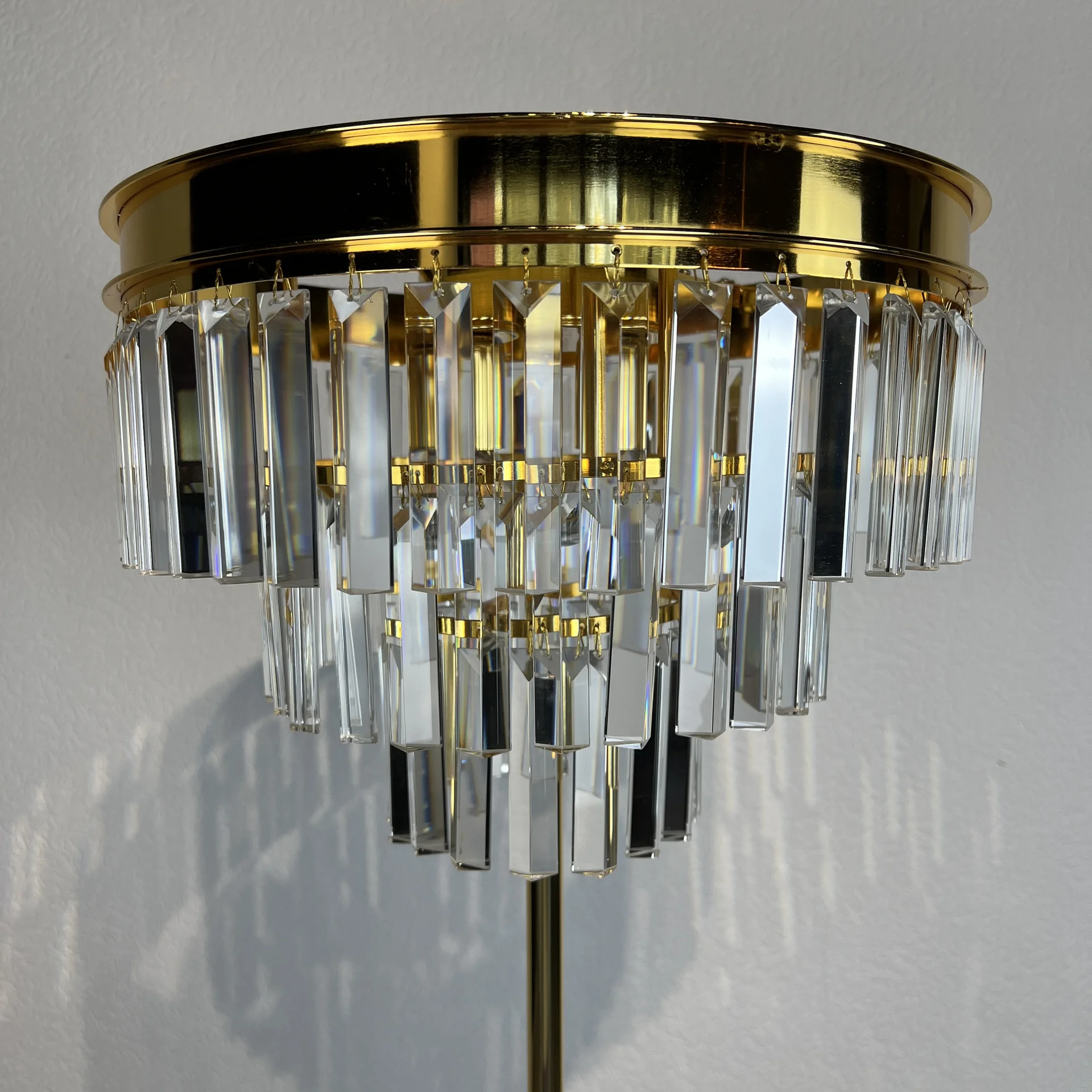 Торшер RH 1920S Odeon Clear Glass Floor Lamp GOLD - миниатюра 6