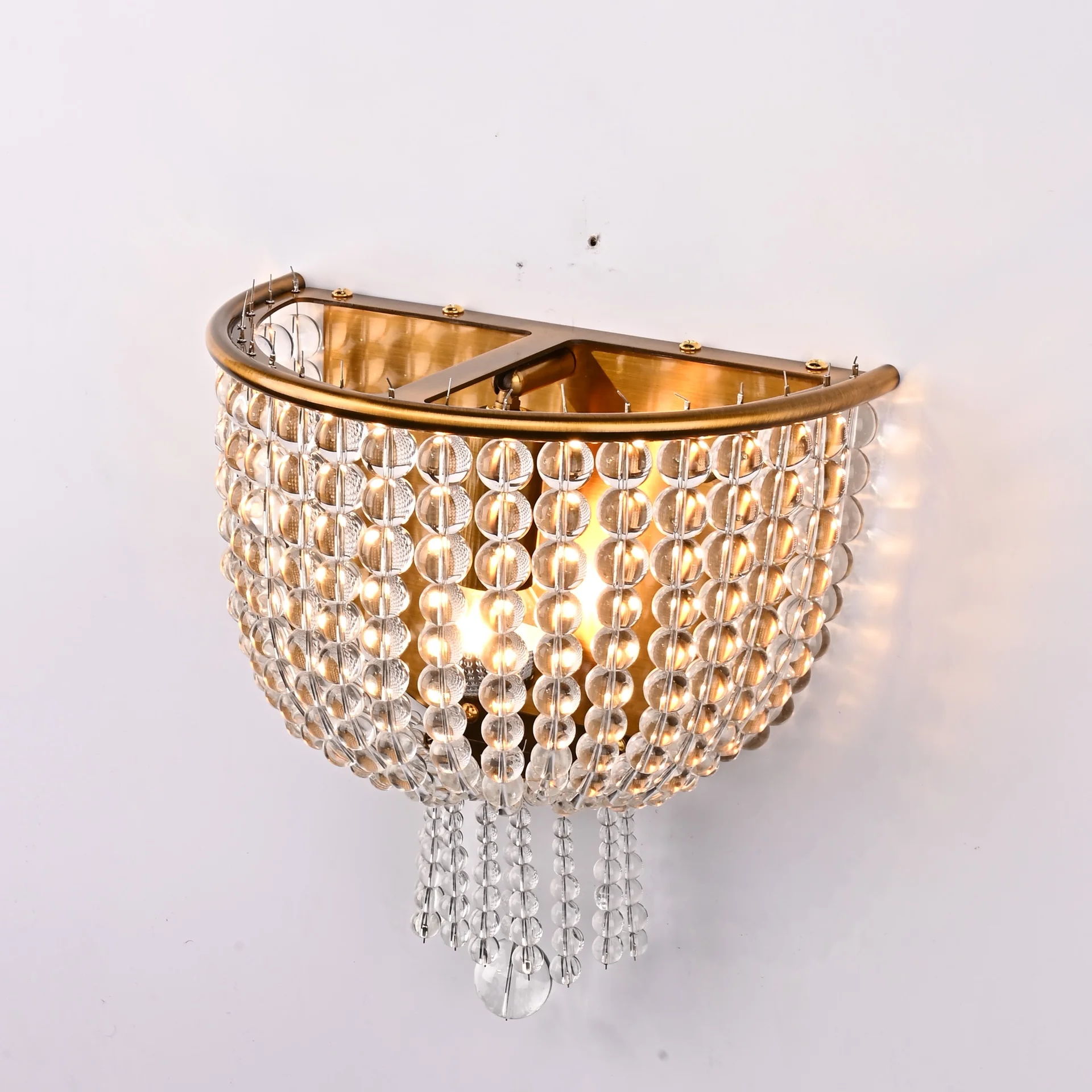Бра Jacqueline Sconce Brass - миниатюра 10