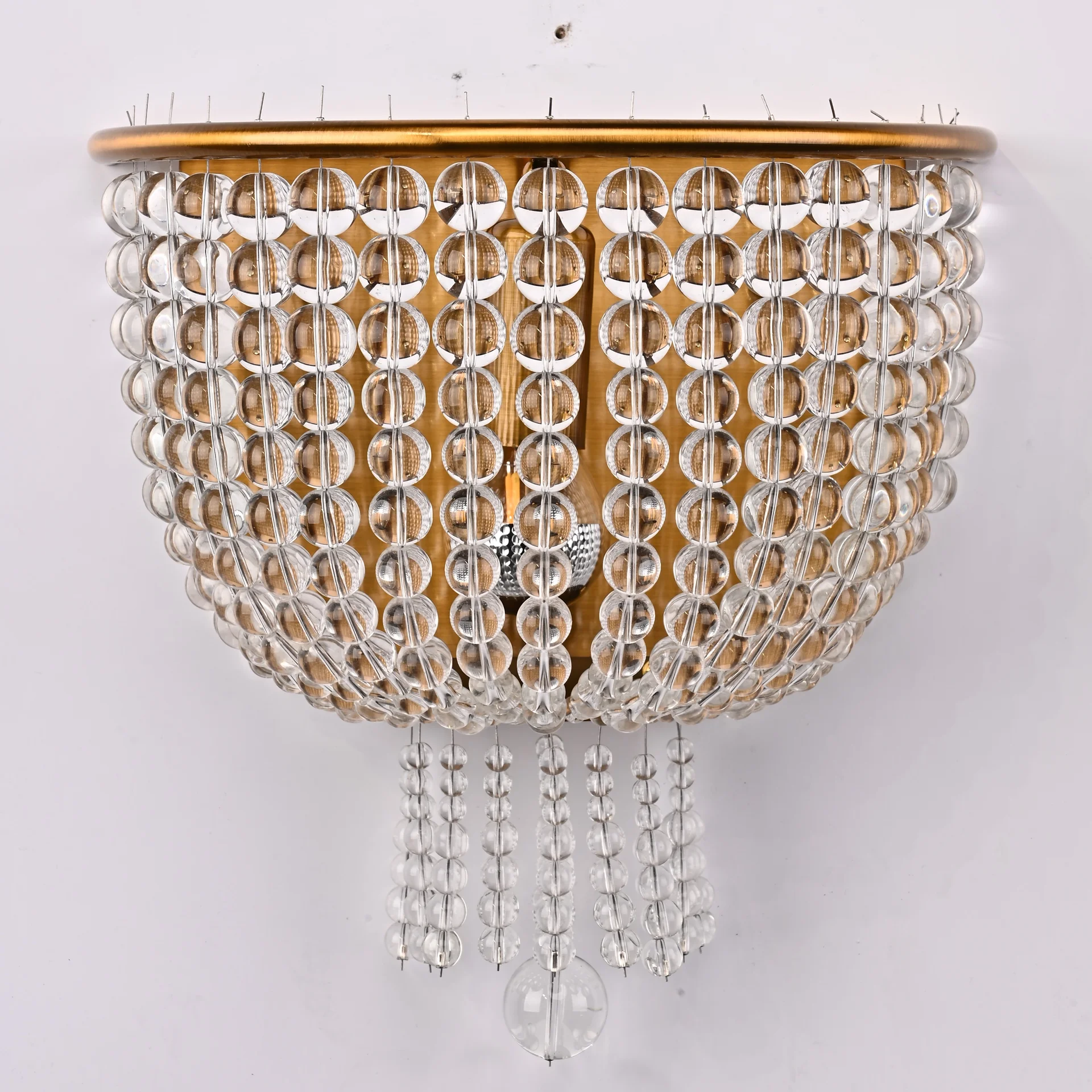 Бра Jacqueline Sconce Brass - миниатюра 4