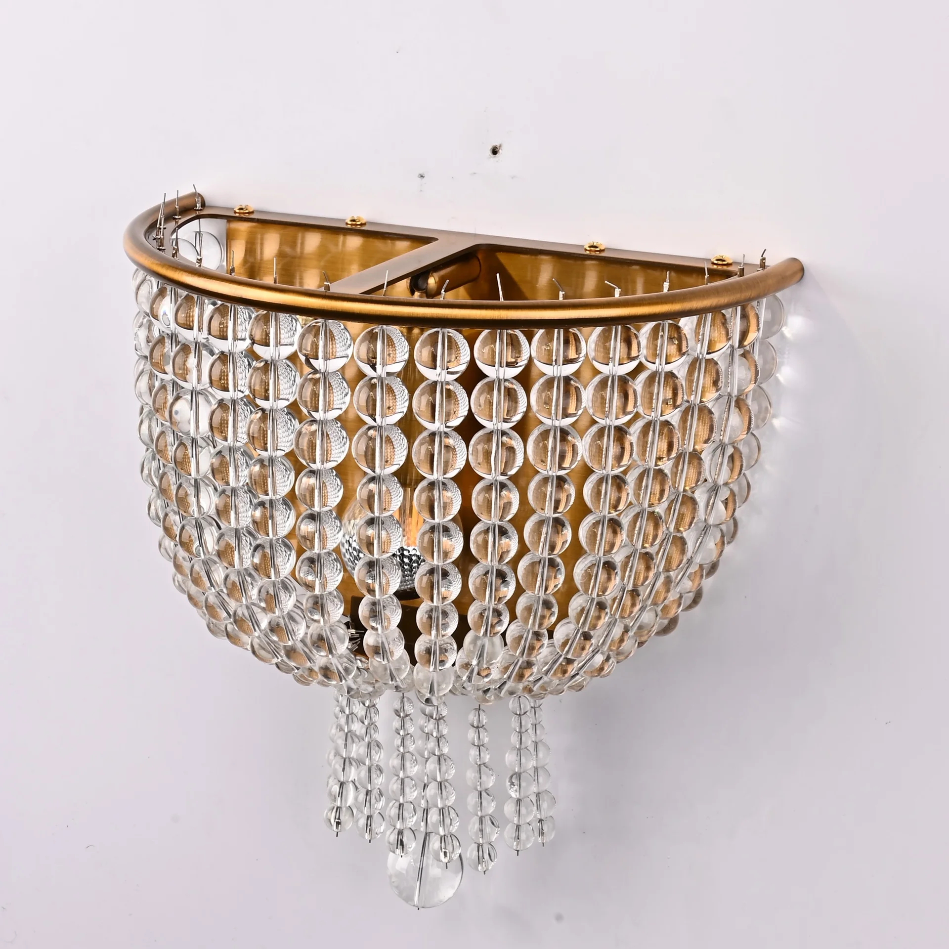 Бра Jacqueline Sconce Brass - миниатюра 5