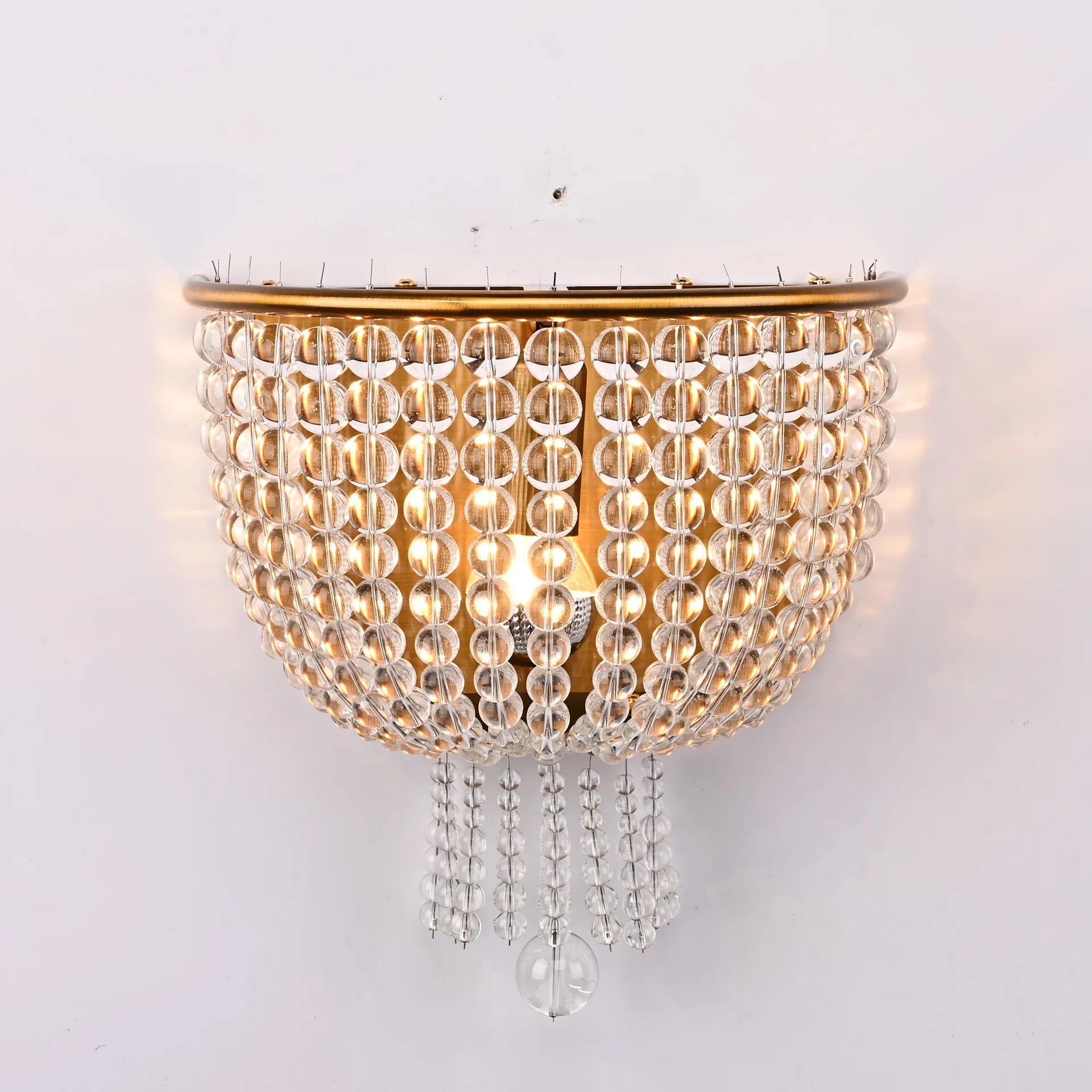 Бра Jacqueline Sconce Brass - миниатюра 9