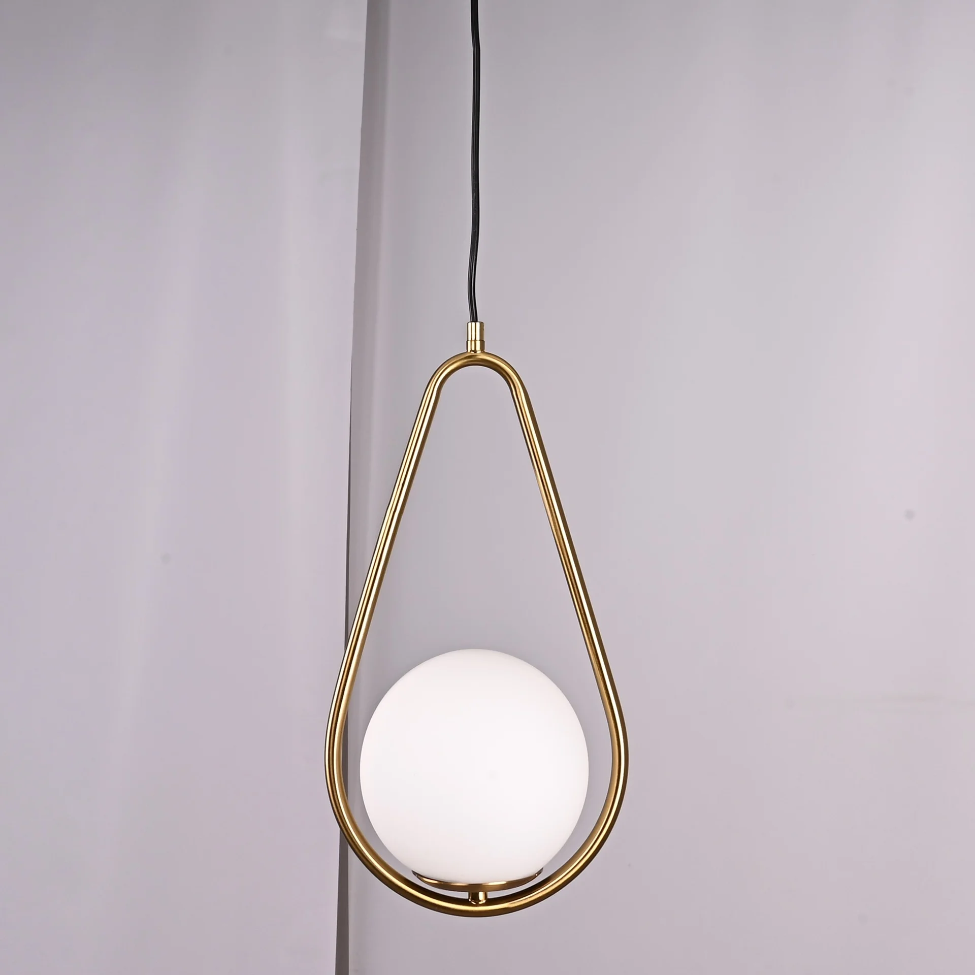 Подвесной светильник HOOP DROP Brass - миниатюра 6