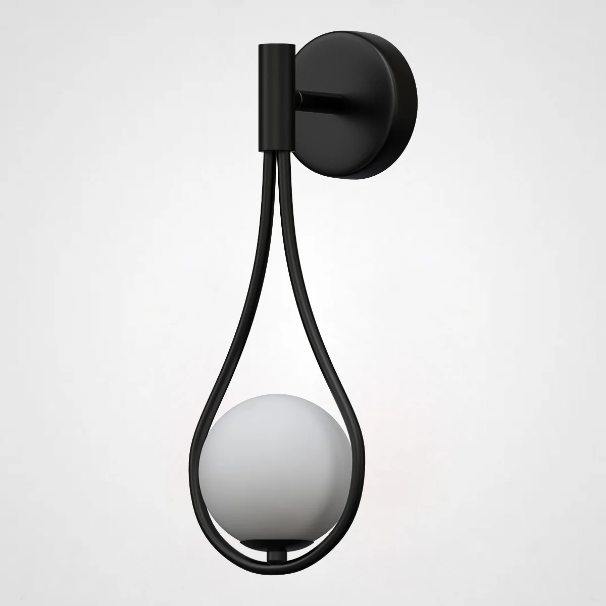 Настенное бра HOOP DROP WALL Black - изображение 1
