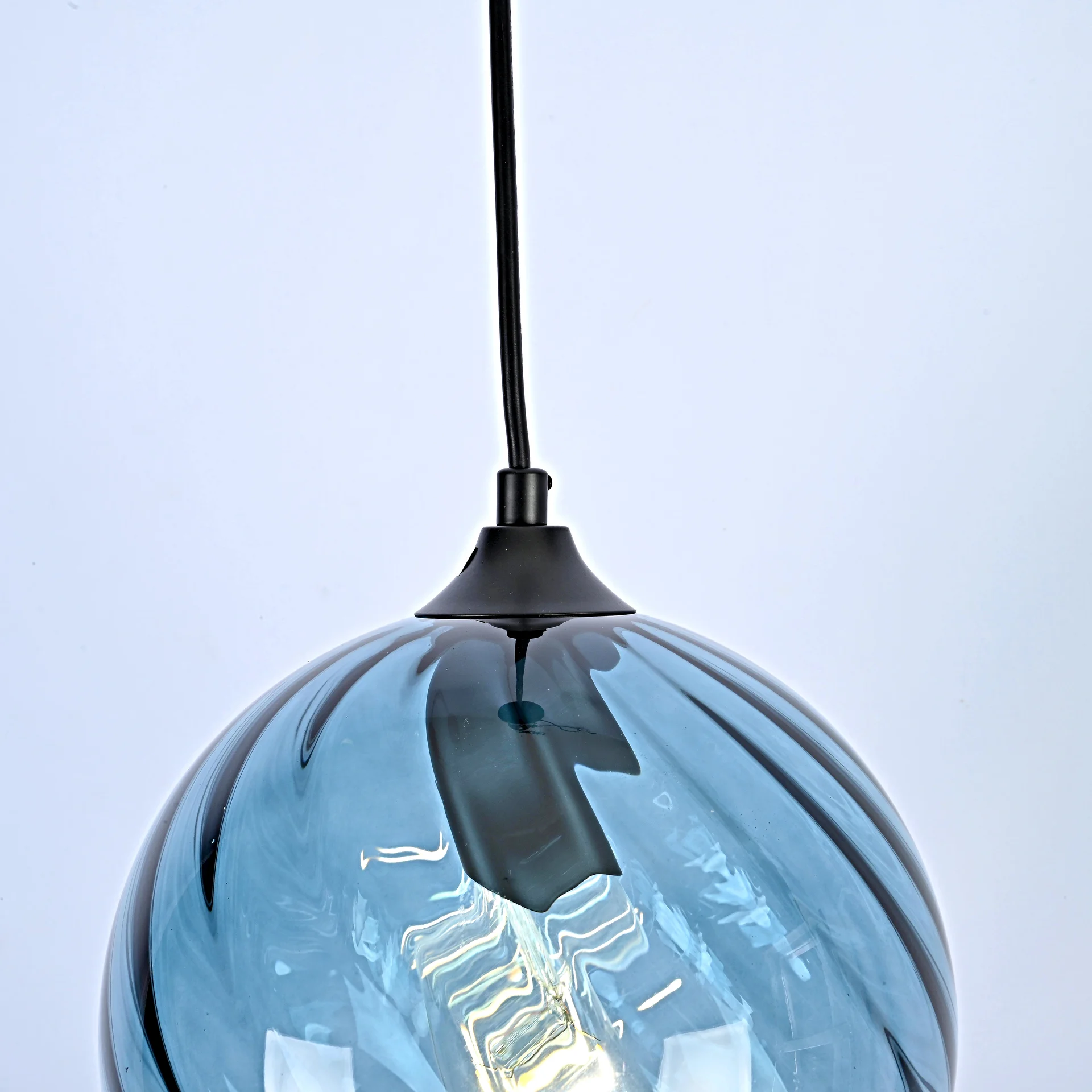 Подвесной светильник CL RIB B Blue - миниатюра 3