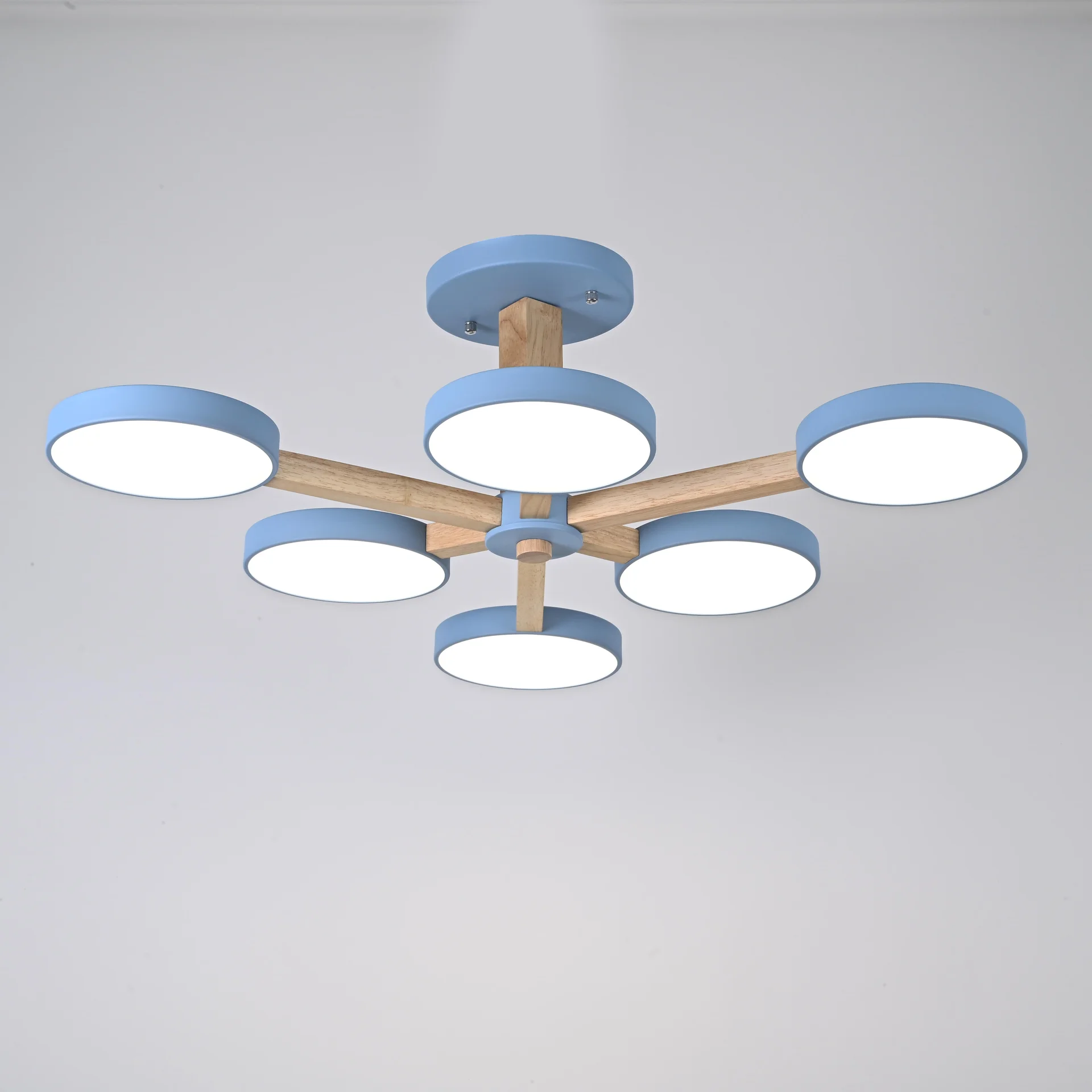 Потолочная люстра TURNA L6 Blue - миниатюра 3