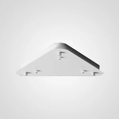 Потолочное крепление из металла треугольной формы CEILING MOUNT 7 white - изображение 1