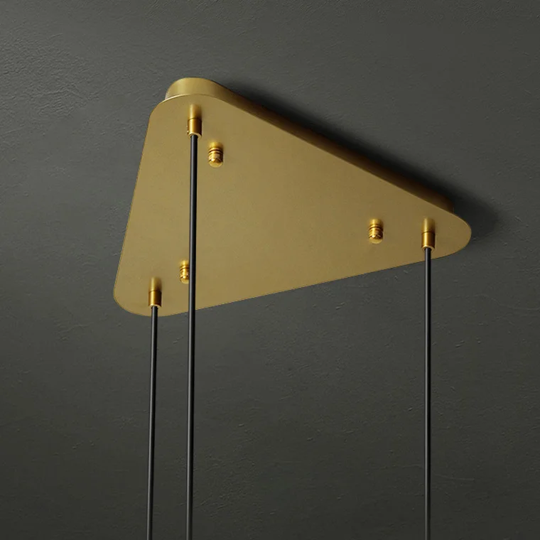 Потолочное крепление из металла треугольной формы CEILING MOUNT 7 white - миниатюра 2