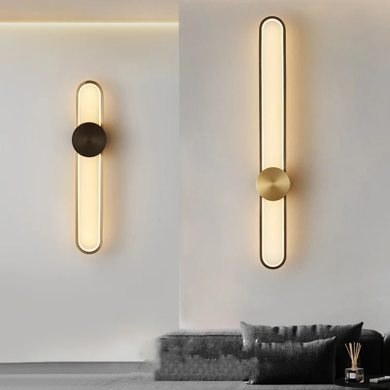 Настенный светильник HEIDY L H90 Brass Black - миниатюра 9