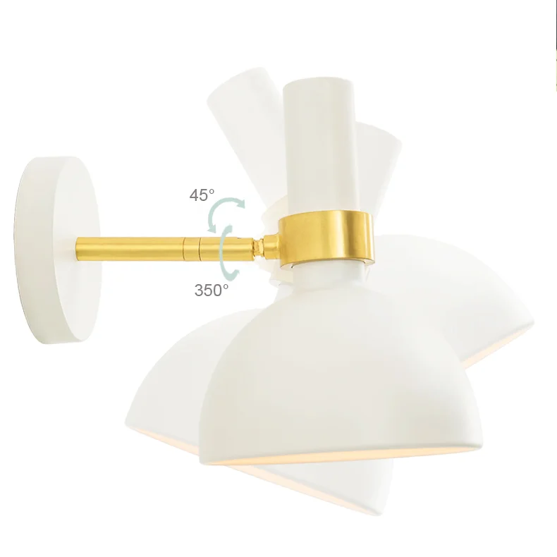 Настенный светильник LARRY Wall 1L White - миниатюра 7