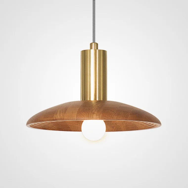 Подвесной светильник WOOD Dark brown - миниатюра 15