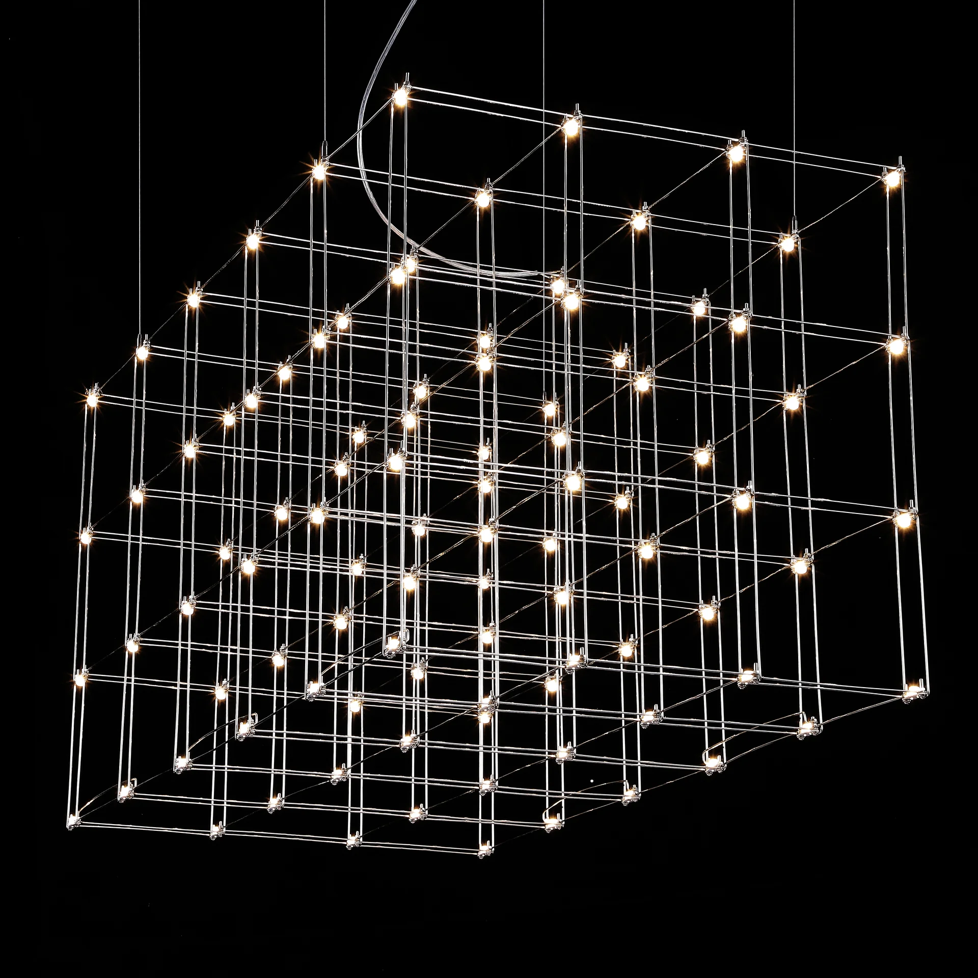 Подвесная люстра Quasar Cosmos Square LED pendant light 120/60/60 - миниатюра 3