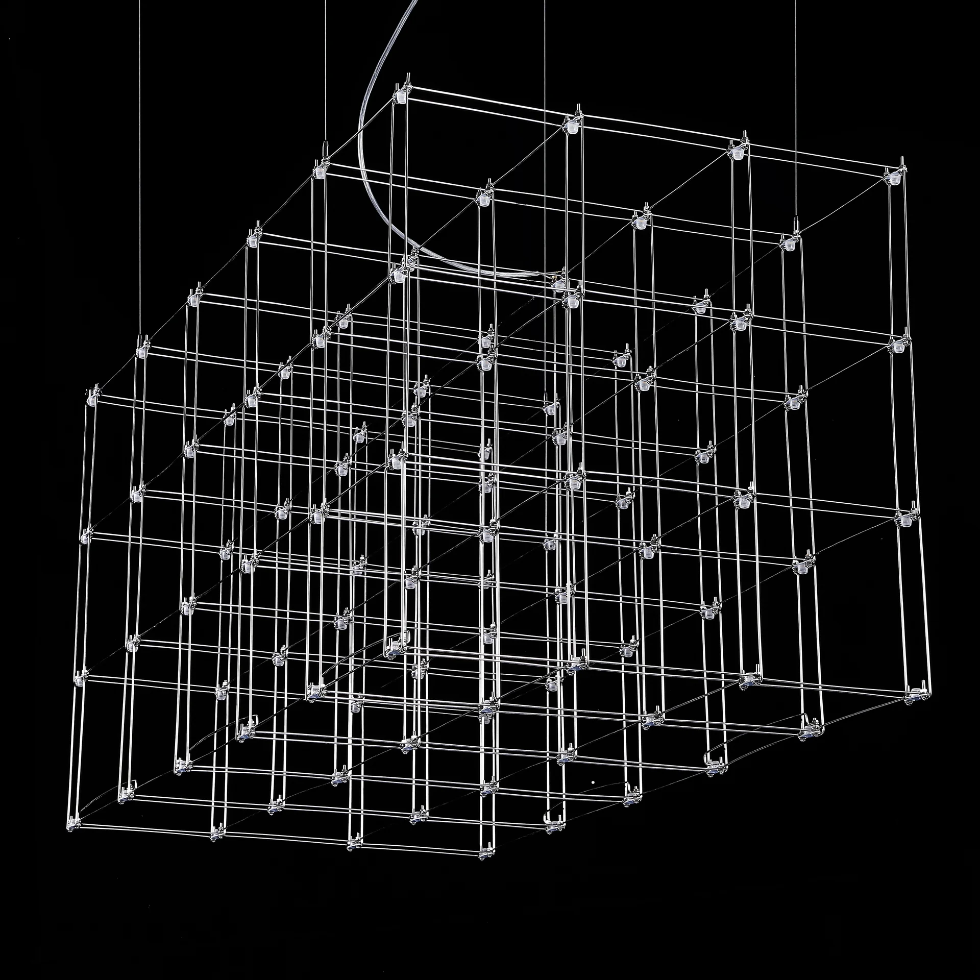 Подвесная люстра Quasar Cosmos Square LED pendant light 120/60/60 - миниатюра 4