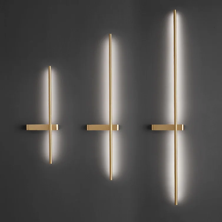 Настенный светильник GIA PAIR H120 Left Brass - миниатюра 3